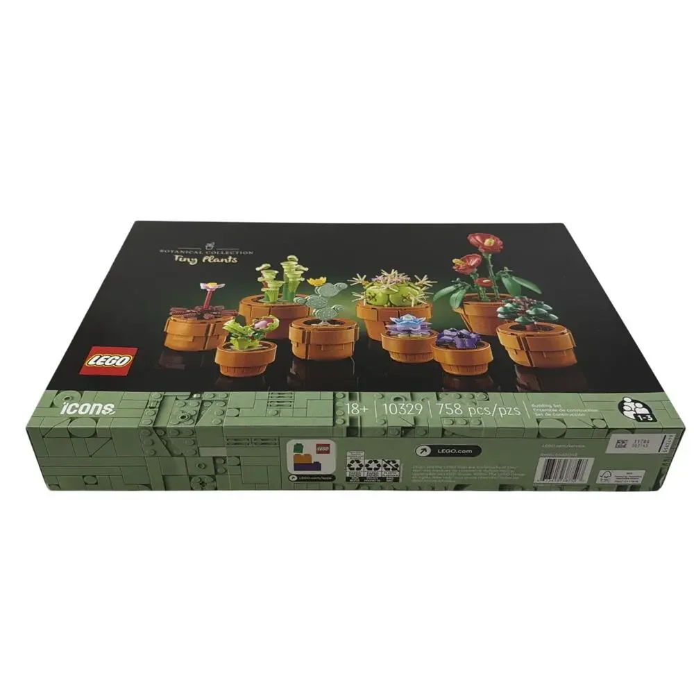NIB LEGO Icons Tiny Plants 10329 & Sunflowers 40524 Botanical Collection 949 PCS